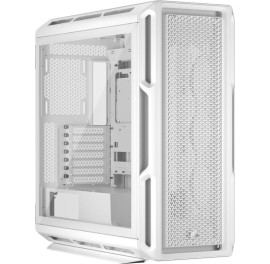 CORSAIR 5000T Tempered Glass MT Blanc