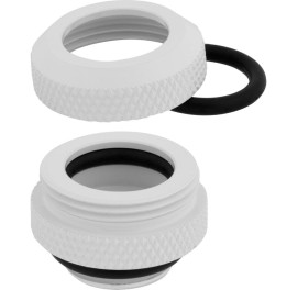 CORSAIR Hydro X Series XF Connecteur - Blanc (x 4)