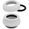 CORSAIR Hydro X Series XF Connecteur - Blanc (x 4)