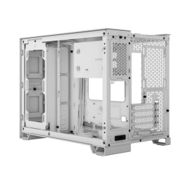 CORSAIR 2500D AIRFLOW Micro ATX Dual Chamber PC Case - White