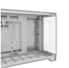 CORSAIR 2500X Micro ATX Dual Chamber PC Case - White