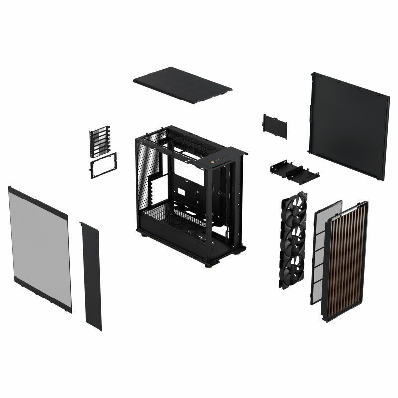 FRACTAL DESIGN FRACTAL North XL Charcoal Black TG Dark · Boîtiers · Informat Systems Strasbourg (image 20)