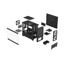 Fractal Design Pop Mini Air RGB Black TG Clear Tint