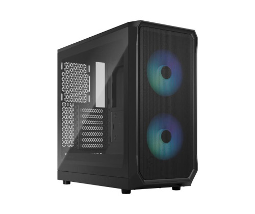 Fractal Design Focus 2 RGB Black TG Clear Tint