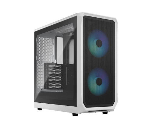 Fractal Design Focus 2 RGB White TG Clear Tint