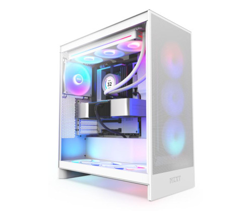 NZXT H7 Flow RGB All White