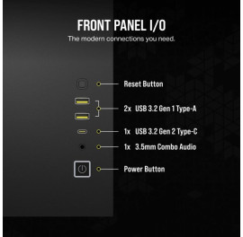 CORSAIR 2500X NOIR