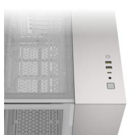 CORSAIR 2500X mATX PC Case, Black/Obsidian Aluminum