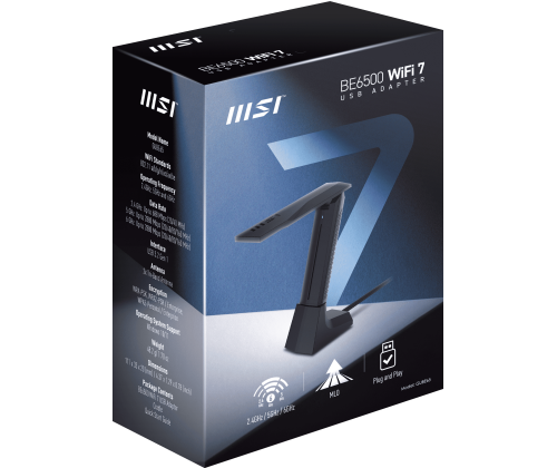 MSI BE6500 WiFi 7