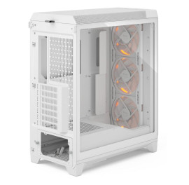 FRACTAL Meshify 3 White RGB TG Clear Tint
