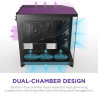 NZXT H9 Flow (2025) Dual-Chamber Mid-Tower Case - All Black