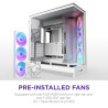 NZXT H9 Flow RGB - All White
