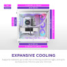NZXT H9 Flow RGB - All White