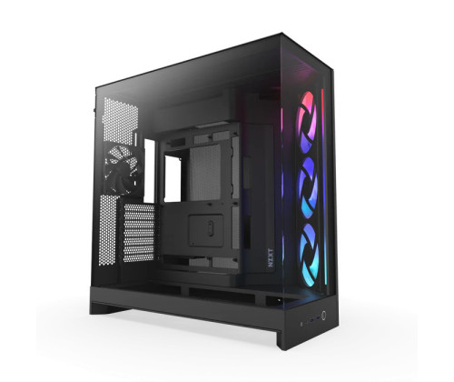 NZXT H9 Flow RGB (CM-H92FB-R1) Dual-Chamber Mid-Tower Case w/ RGB Fans