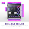 NZXT H9 Flow RGB (CM-H92FB-R1) Dual-Chamber Mid-Tower Case w/ RGB Fans