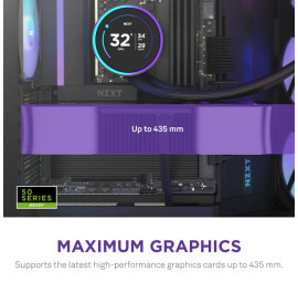 NZXT H9 Flow RGB (CM-H92FB-R1) Dual-Chamber Mid-Tower Case w/ RGB Fans