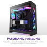 NZXT H9 Flow RGB (CM-H92FB-R1) Dual-Chamber Mid-Tower Case w/ RGB Fans