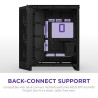 NZXT H9 Flow RGB (CM-H92FB-R1) Dual-Chamber Mid-Tower Case w/ RGB Fans