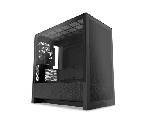 NZXT H3 Flow micro-ATX Mid-tower Case - All Black Color