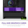 NZXT H3 Flow micro-ATX Mid-tower Case - All Black Color