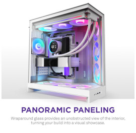 NZXT H9 Flow RGB+ All White