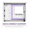 NZXT H3 Flow (2025) micro-ATX Mid-tower Case - All White Color