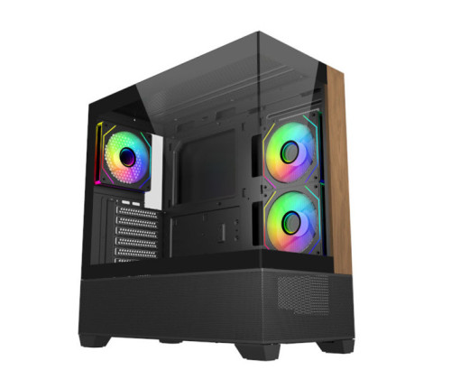 COOLER MASTER Elite 690 Wood Black