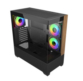 COOLER MASTER Elite 690 Wood Black