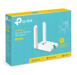 TP-Link TL-WN822N - Adaptateur USB WiFi à gain élevé 300 Mbps