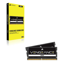 CORSAIR VENGEANCE SODIMM 32 GO (2X 16 GO) DDR5 5600 MHZ NOIR