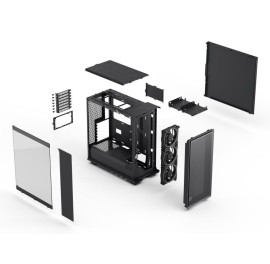FRACTAL Epoch Black TG RGB Light tint
