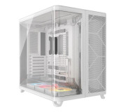 CORSAIR AIR 5400 RS-R ARGB Mid-Tower PC Case, White