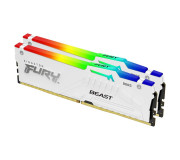 KINGSTON 32G (2x16G) D5 5600Mhz FURY Beast White RGB*KF556C36BWEAK2-32