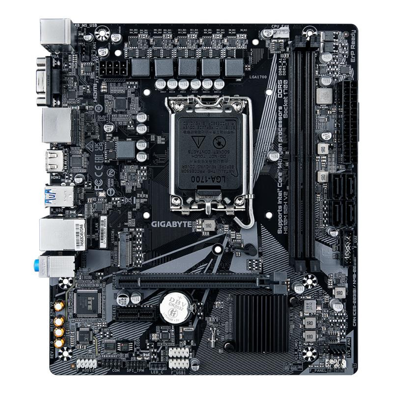 GIGABYTE H610M S2H V2 · Cartes mères · Informat Systems Strasbourg (image 2)