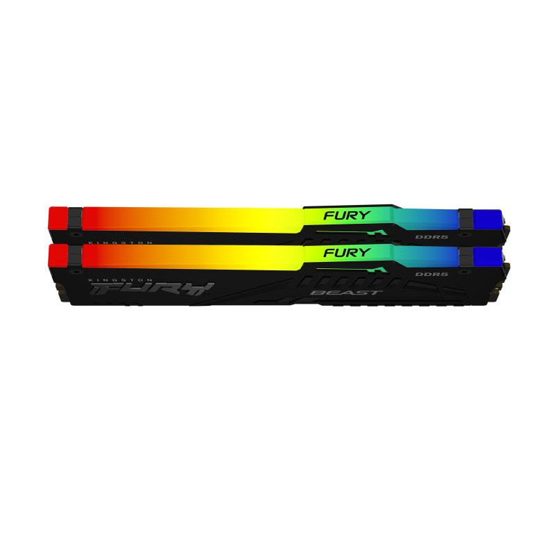 Kingston Technology FURY Beast 32GB 6000MT/s DDR5 CL30 DIMM (Kits de 2) RGB EXPO · Mémoires PC · Informat Systems Strasbourg (image 2)