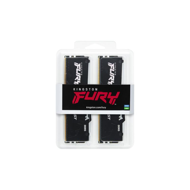 Kingston Technology FURY Beast 32GB 6000MT/s DDR5 CL30 DIMM (Kits de 2) RGB EXPO · Mémoires PC · Informat Systems Strasbourg (image 5)