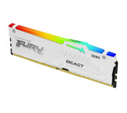 KINGSTON 16G (1X16G) D5 6000Mhz FURY BEAST WHITE RGB EXPO