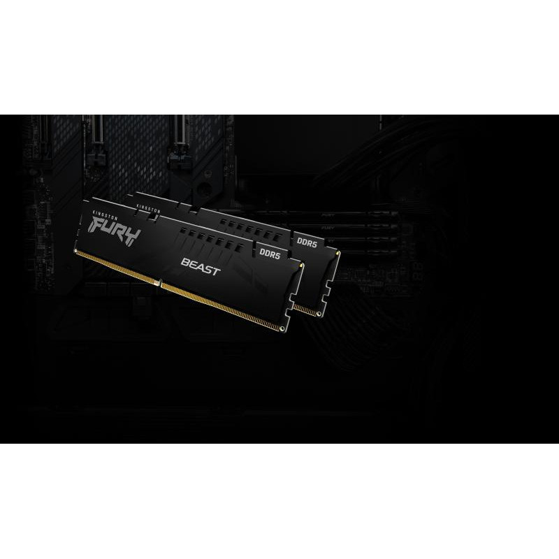 KINGSTON 16G D5 5600Mhz FURY Beast Black XMP · Mémoires PC · Informat Systems Strasbourg (image 8)