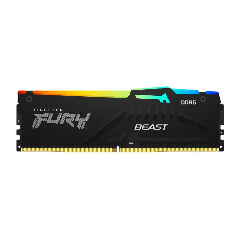 KINGSTON 64G (2x32G) D5 5600Mhz FURY BEAST RBG XMP · Mémoires PC · Informat Systems Strasbourg (image 3)