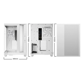 BE QUIET! Light Base 500 LX White