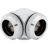 CORSAIR Hydro X Series XF Hardline Embout 90° 14mm OD - Chrome (x 2)