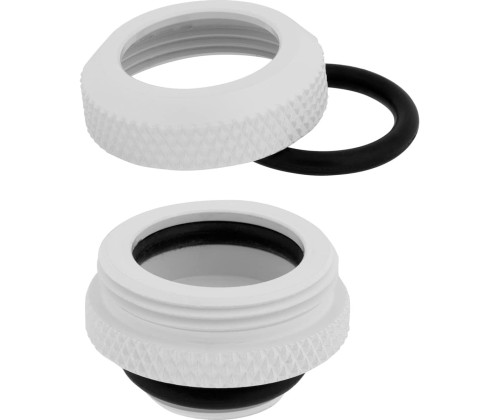 CORSAIR Hydro X Series XF Hardline - Blanc (x 4) abîmé