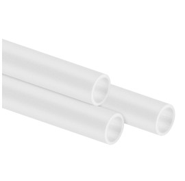 CORSAIR Tube dur Series XT Hardline Satin Blanc 12 mm - Transparent ab