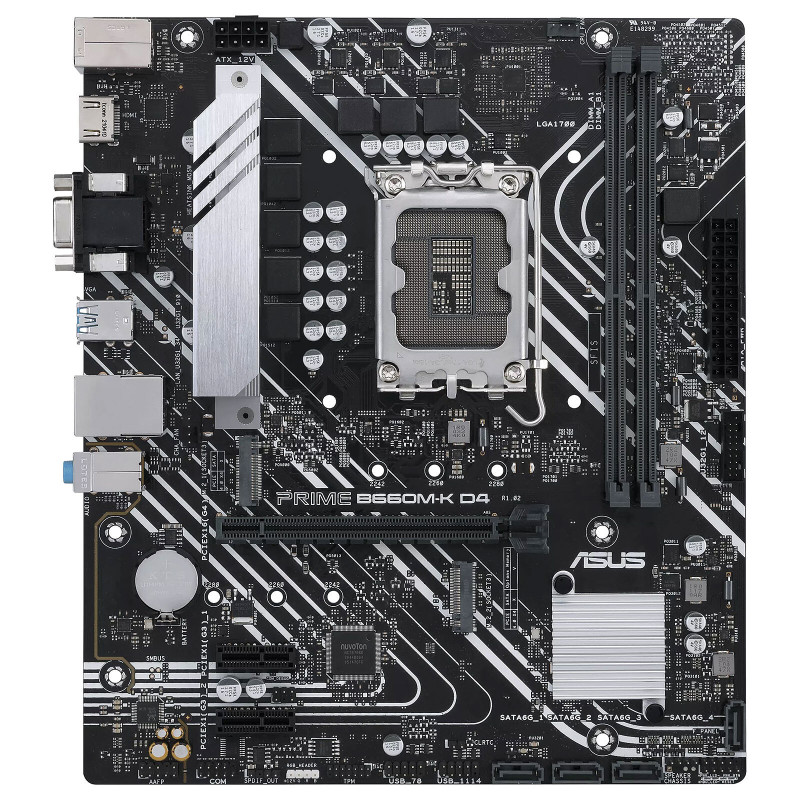 ASUS PRIME B660M-K D4 - RECONDITIONNE