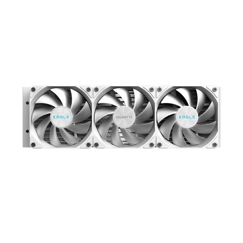 GIGABYTE EAGLE 360 ICE Système de Refroidissement Liquide pour CPU - 3x120mm Ventilateurs ARGB, écran LCD couleur, DAISY-C... (image 4)