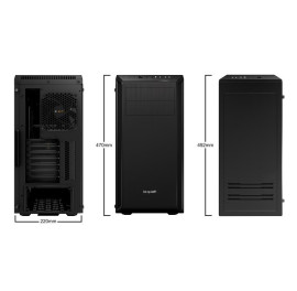 BE QUIET! PURE BASE 600 Window Black