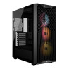 CORSAIR CORSAIR 3200D RS ARGB Mid-Tower PC Case, Black