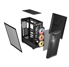 CORSAIR 3200D RS ARGB Mid-Tower Performance Case, Smoke