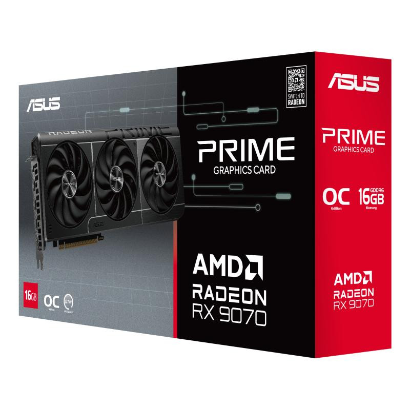 ASUS Prime -RX9070-O16G-EVO AMD Radeon RX 9070 16 Go GDDR6 · Cartes graphiques · Informat Systems Strasbourg (image 12)