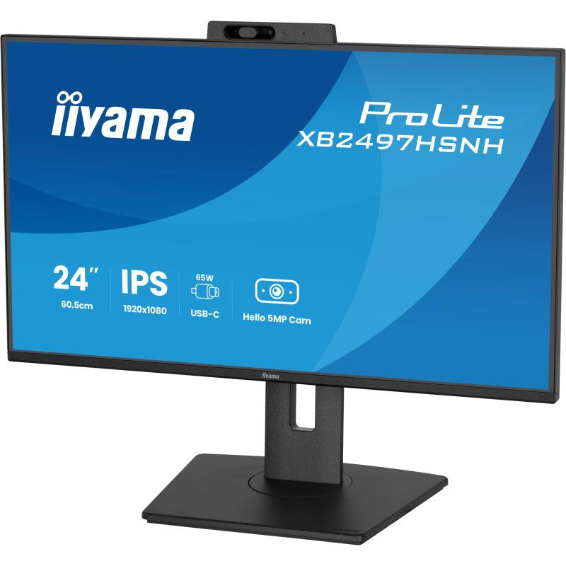 iiyama ProLite XB2497HSNH-B1 écran plat de PC 60,5 cm (23.8") 1920 x 1080 pixels Full HD LED Noir · Moniteur · Informat Sy... (image 8)